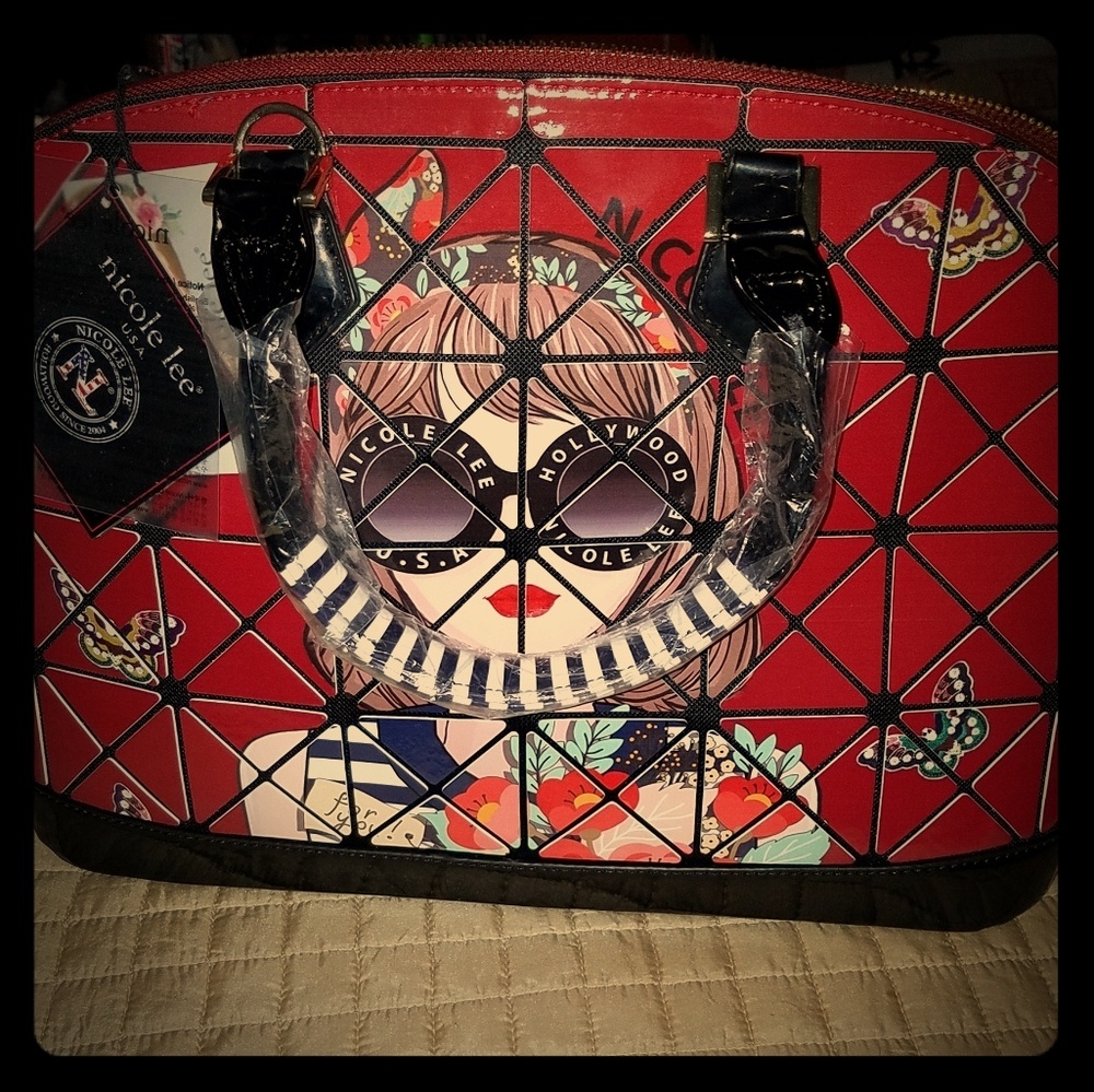 Nicole Lee Dome Satchel purse